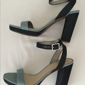 Denim Sandals size 9